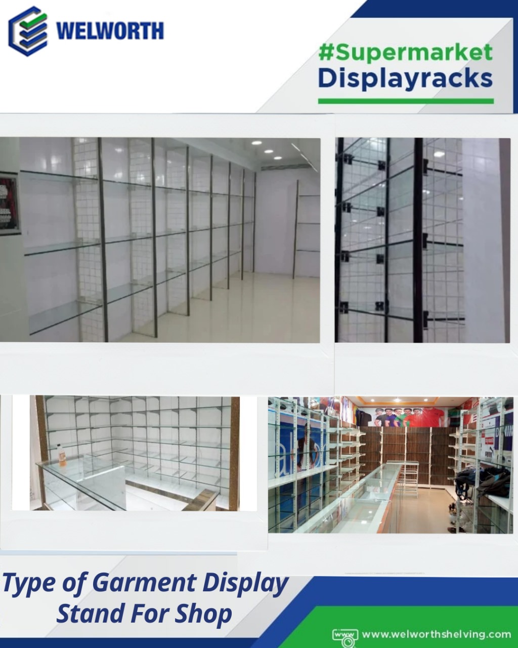 Garment Display Stand for Shop