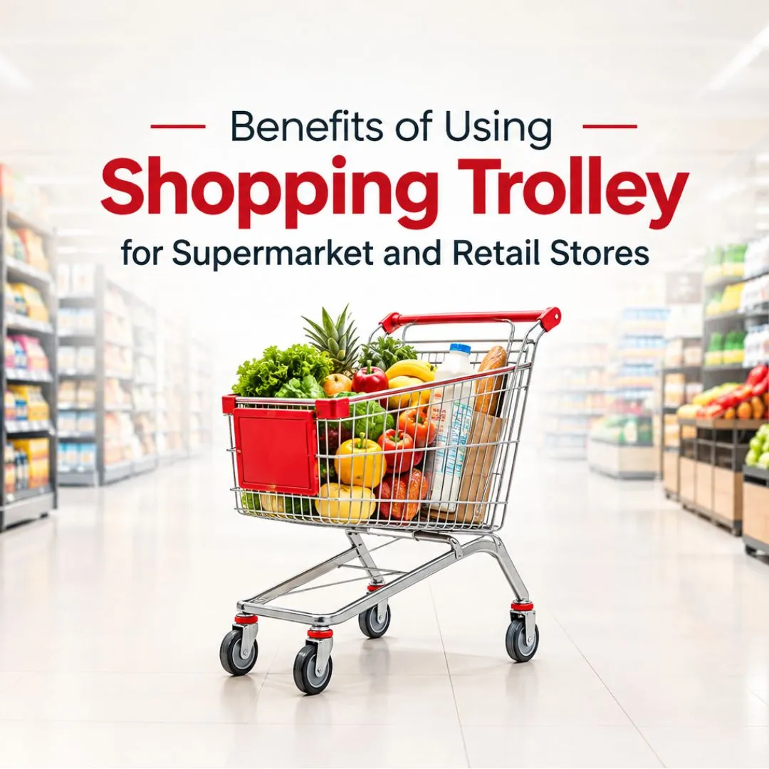 Shopping Trolley for Supermarket and Retail Stores